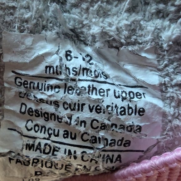 Robeez leather butterfly baby shoes Sz 6-12 months - Picture 2 of 7